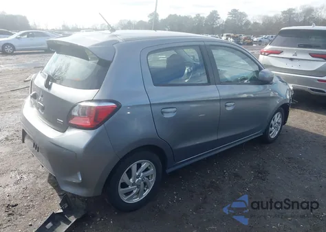 2021 Mitsubishi Mirage Carbonite Edition/Es/Le z USA, uszkodzony, nr VIN ML32AUHJ0MH000830